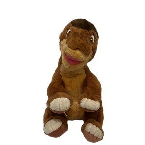 Vintage Land Before Time Littlefoot Plush Gund Little Foot 17” Dinosaur 1988